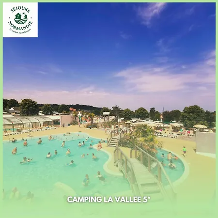 Campingplatz Sejour Normandie - - Mobilhome Confort 3ch-6p Avec Clim Et Tv - 5 Etoiles - H334