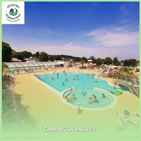 Campingplatz Sejour Normandie - - Mobilhome Confort 3ch-6p Avec Clim Et Tv - 5 Etoiles - H334 *
