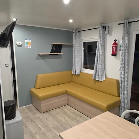 Campingplatz Sejour Normandie - - Mobilhome Confort 3ch-6p Avec Clim Et Tv - 5 Etoiles - H334 *